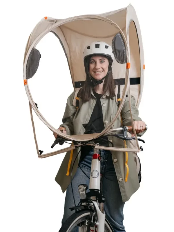 Bulle de protection contre la pluie equipement vélo bub up plus